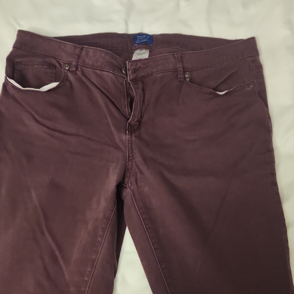 Purple Denim Jeans